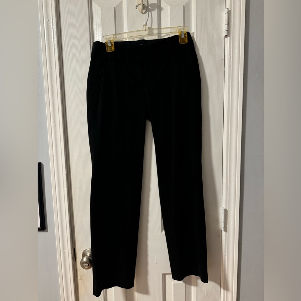 Loft Marisa Straight Black Pants